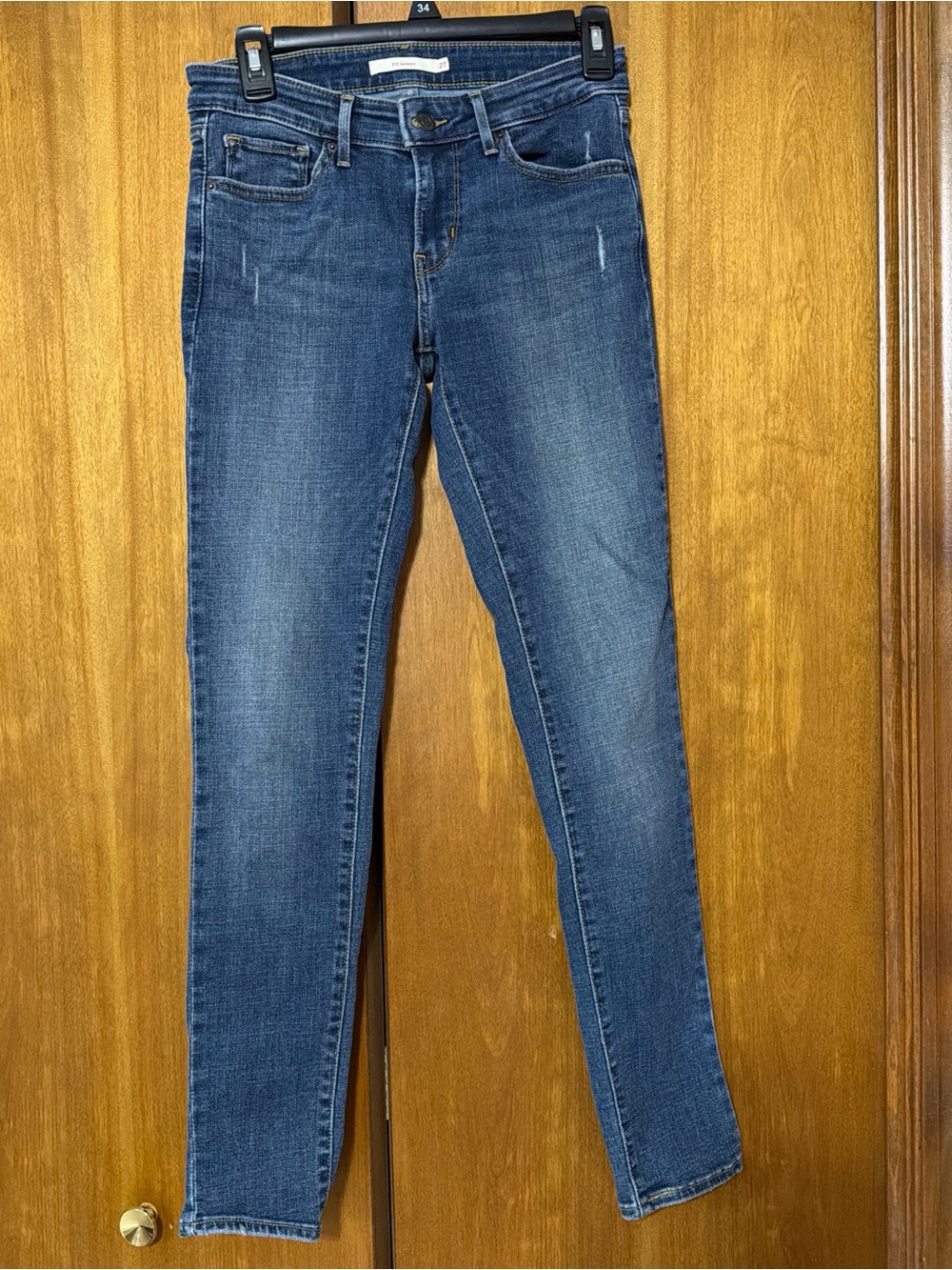Levi's Women's Skinny Jeans - Dark Blue Wash
